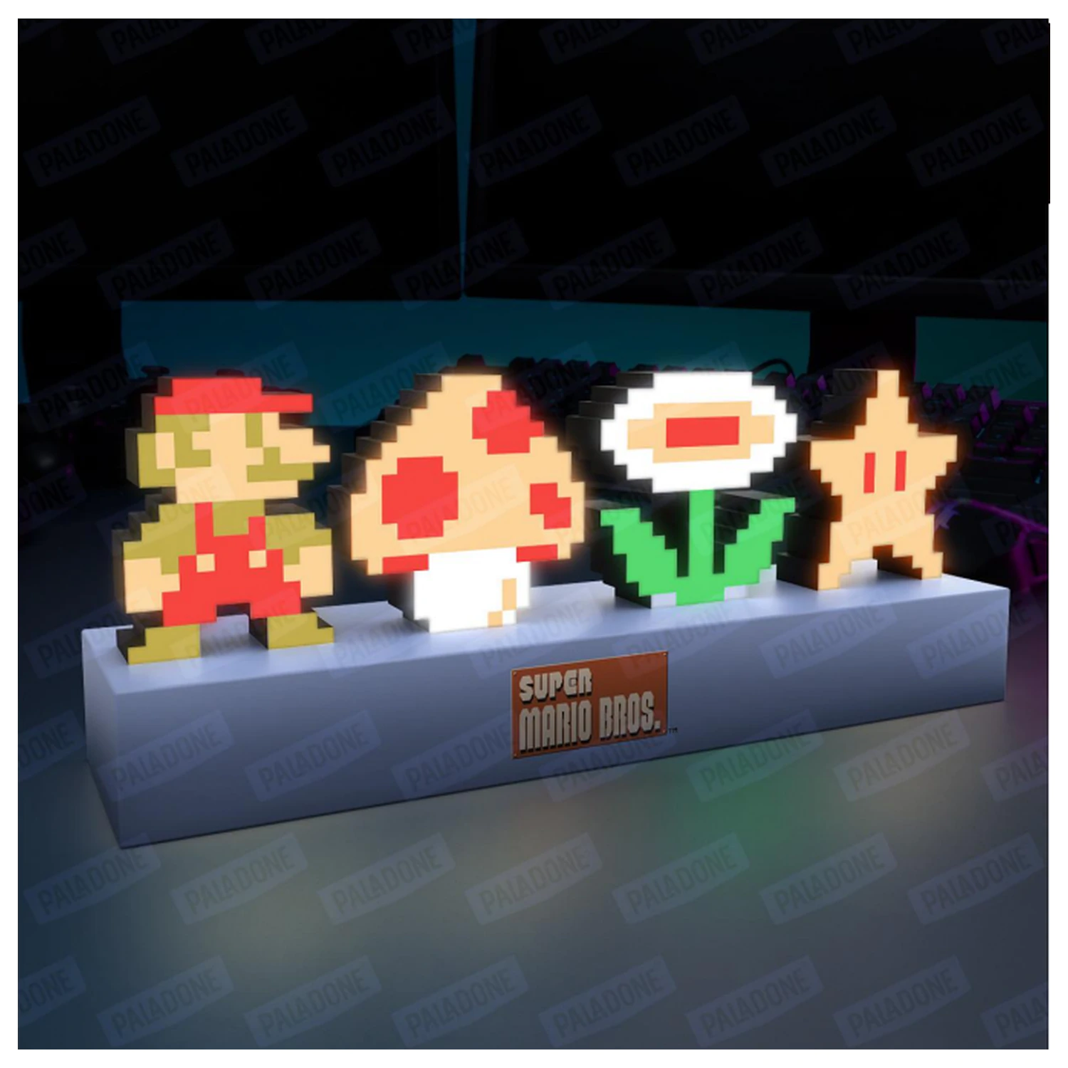 Super Mario Super Mario Bros Ikona Světlo fotografii produktu
