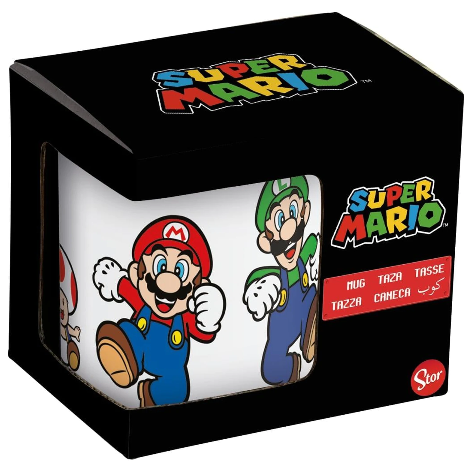 Super Mario Týmový Keramický Hrnek fotografii produktu