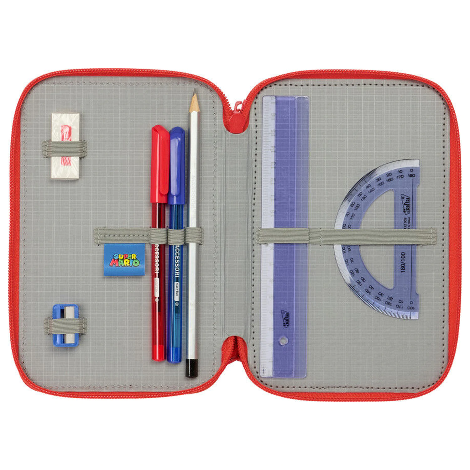 Super Mario trojitý penál 37 ks fotografii produktu