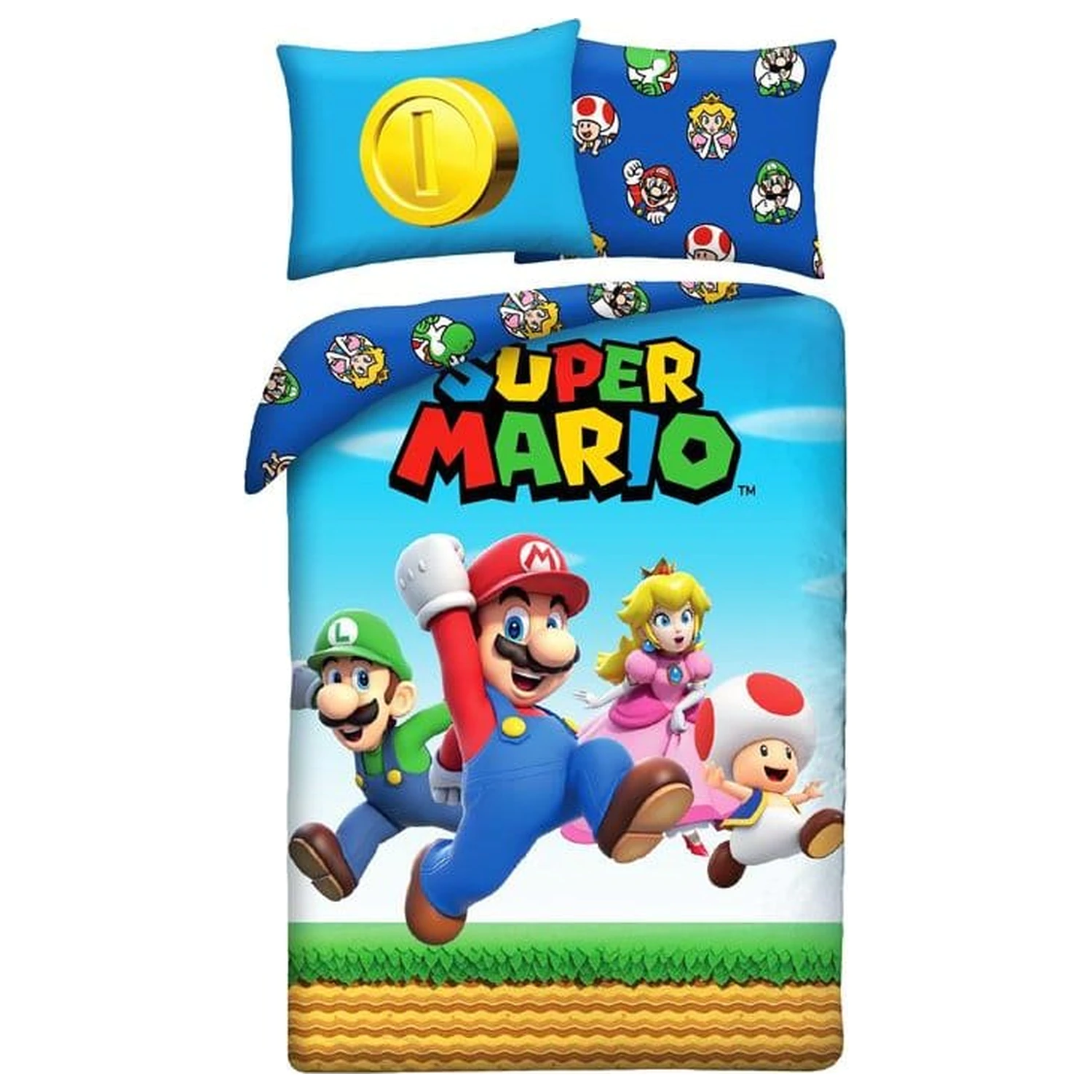 Super Mario povlečení na peřinu ver. 5 fotografii produktu