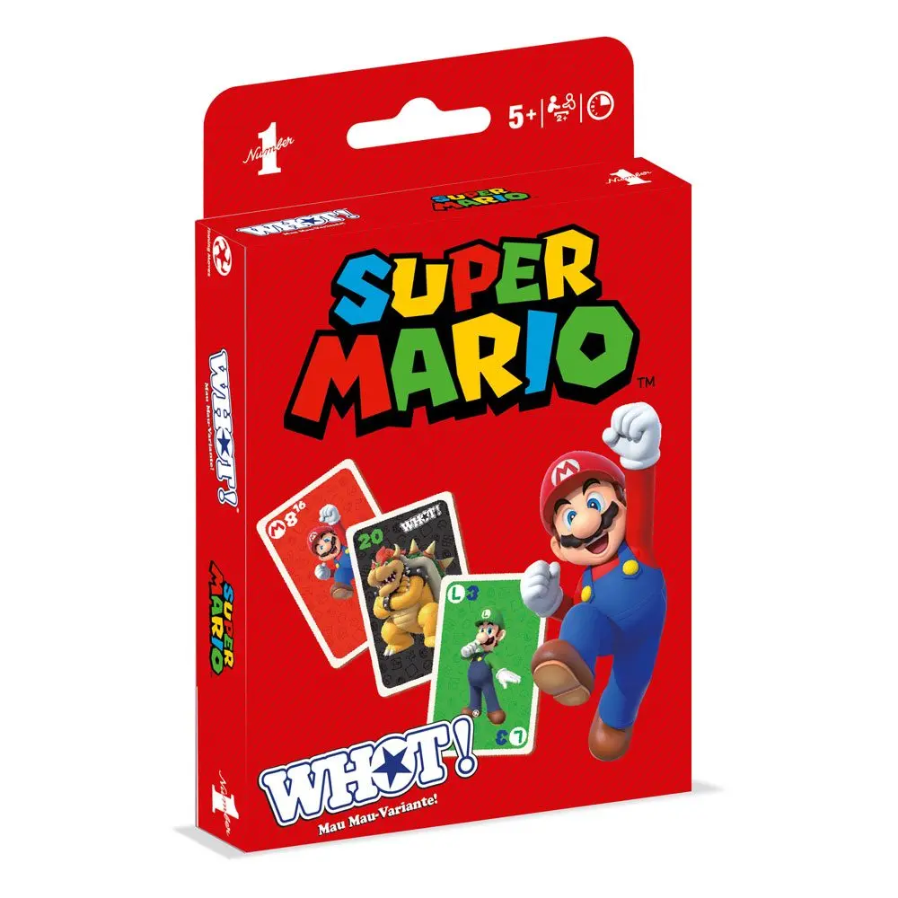 Super Mario karetní hra WHOT! *Německá verze* fotografii produktu