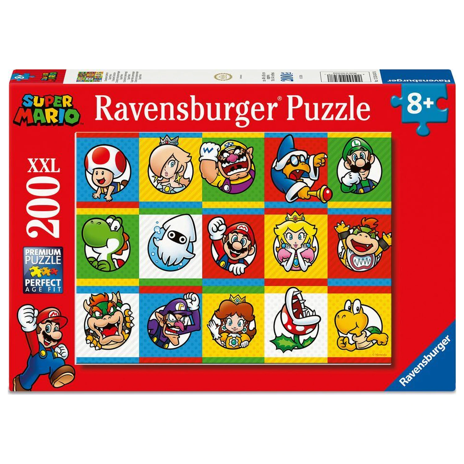 Super Mario XXL puzzle 200 ks fotografii produktu