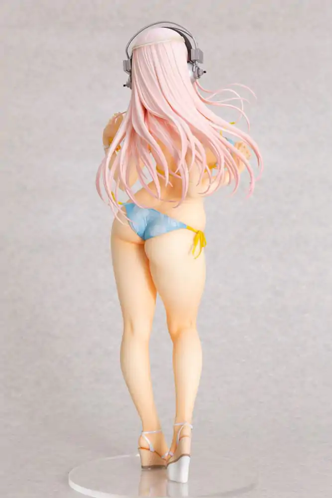 Super Sonico Statue 1/4.5 Super Sonico Summer Vacation Ver. Socha 35 cm fotografii produktu