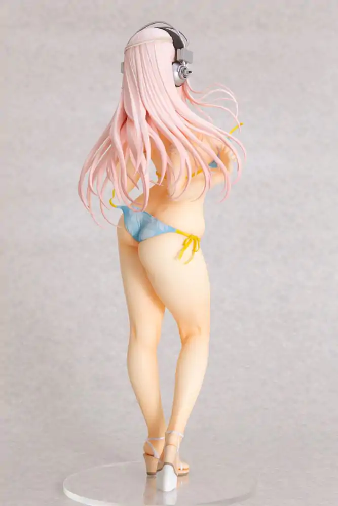 Super Sonico Statue 1/4.5 Super Sonico Summer Vacation Ver. Socha 35 cm fotografii produktu