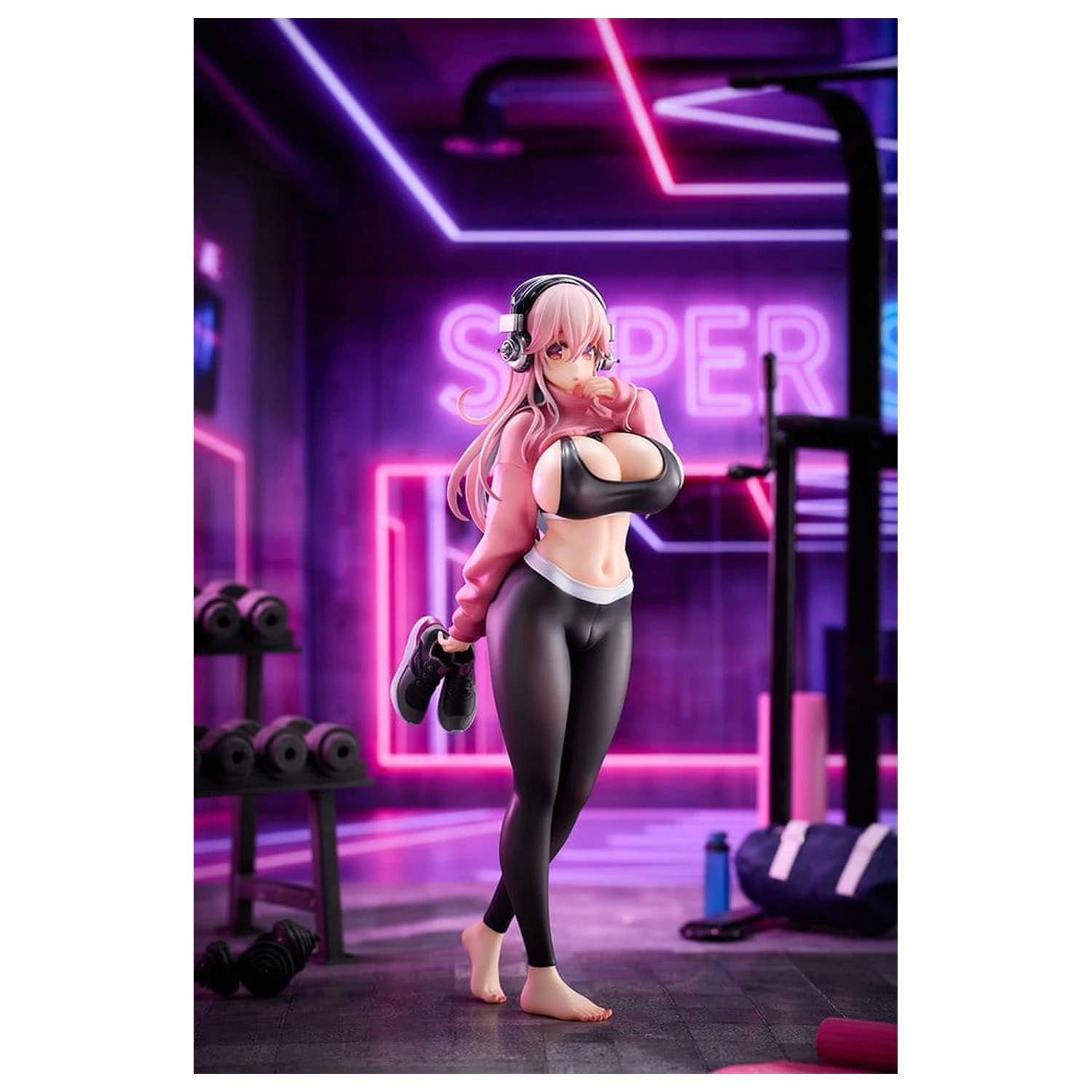 Super Sonico PVC figurka 1/6 Exercise Ver. 27 cm fotografii produktu