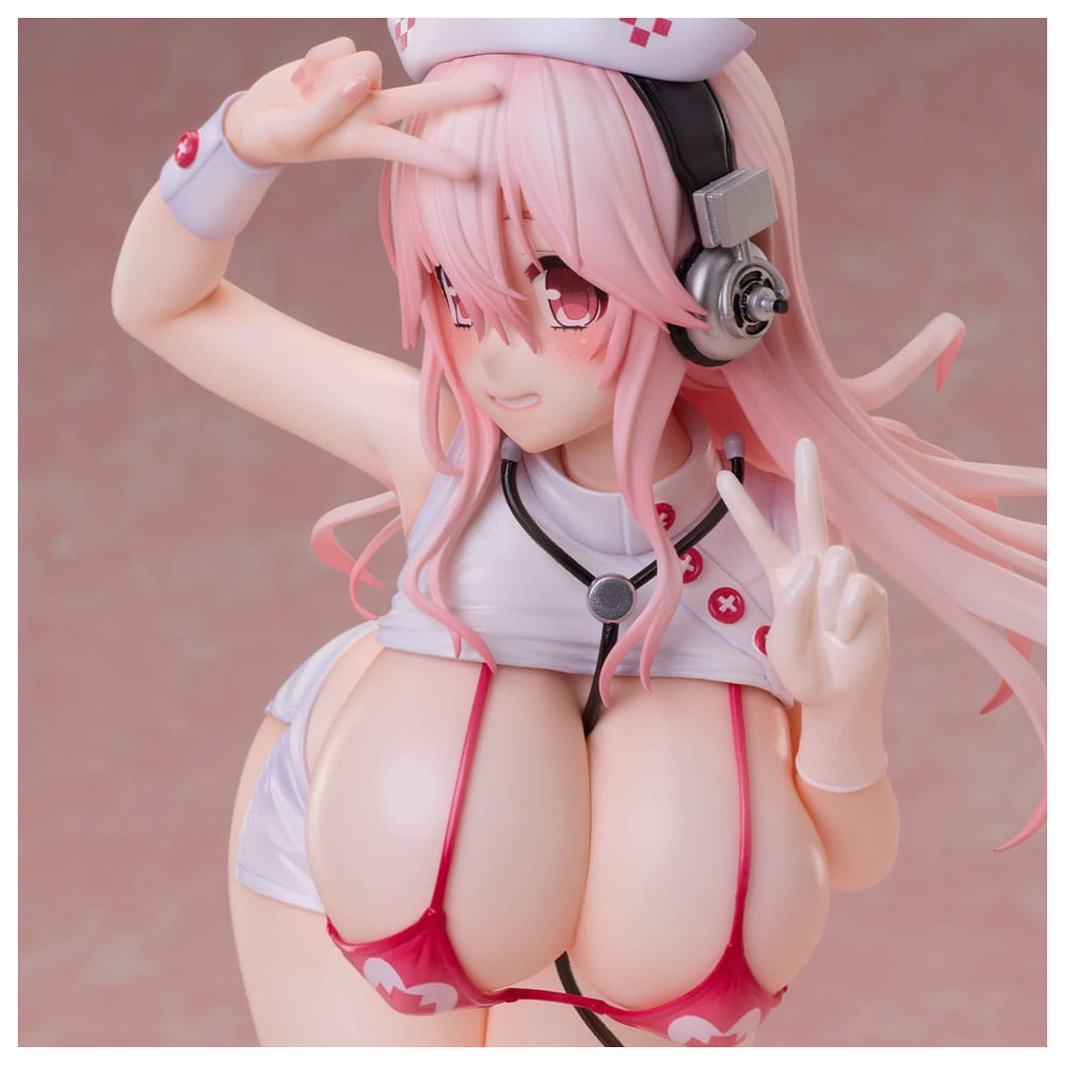 Super Sonico PVC socha 1/6 Super Sonico Nurse Bikini Ver. 22 cm fotografii produktu