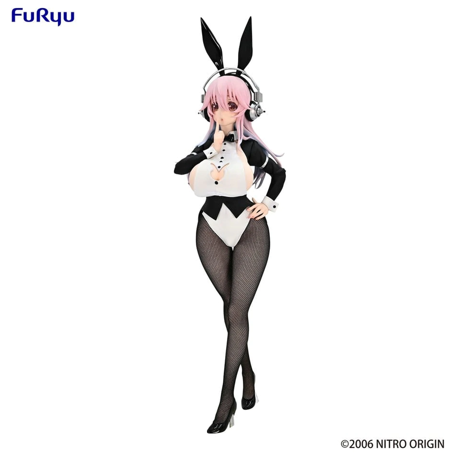 Super Sonico BiCute Bunnies PVC figurka Newly Drawn Costume Tailcoat Ver. 30 cm fotografii produktu