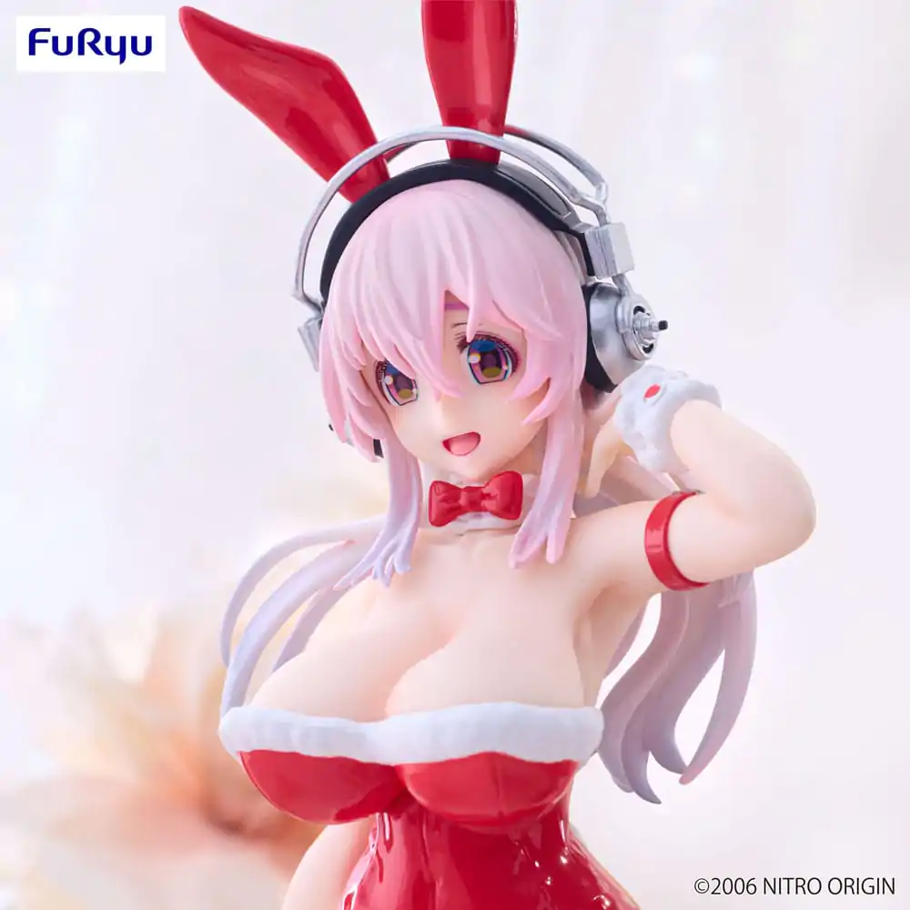 Super Sonico BiCute Bunnies PVC Socha Červená Barva Verze 30 cm fotografii produktu