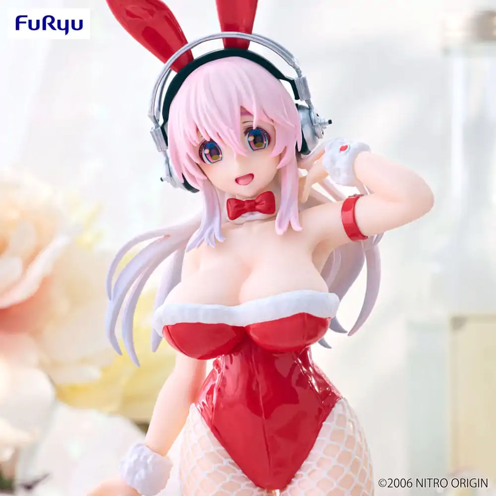 Super Sonico BiCute Bunnies PVC Socha Červená Barva Verze 30 cm fotografii produktu