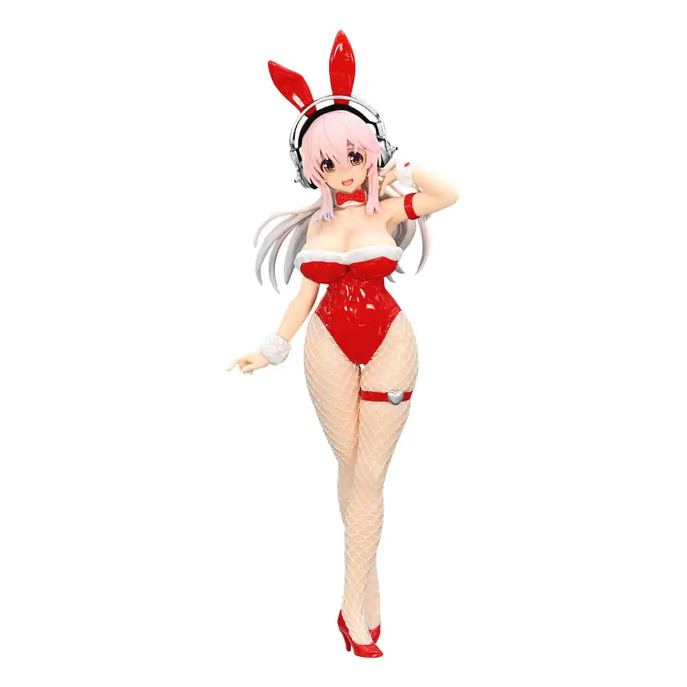 Super Sonico BiCute Bunnies PVC Socha Červená Barva Verze 30 cm fotografii produktu