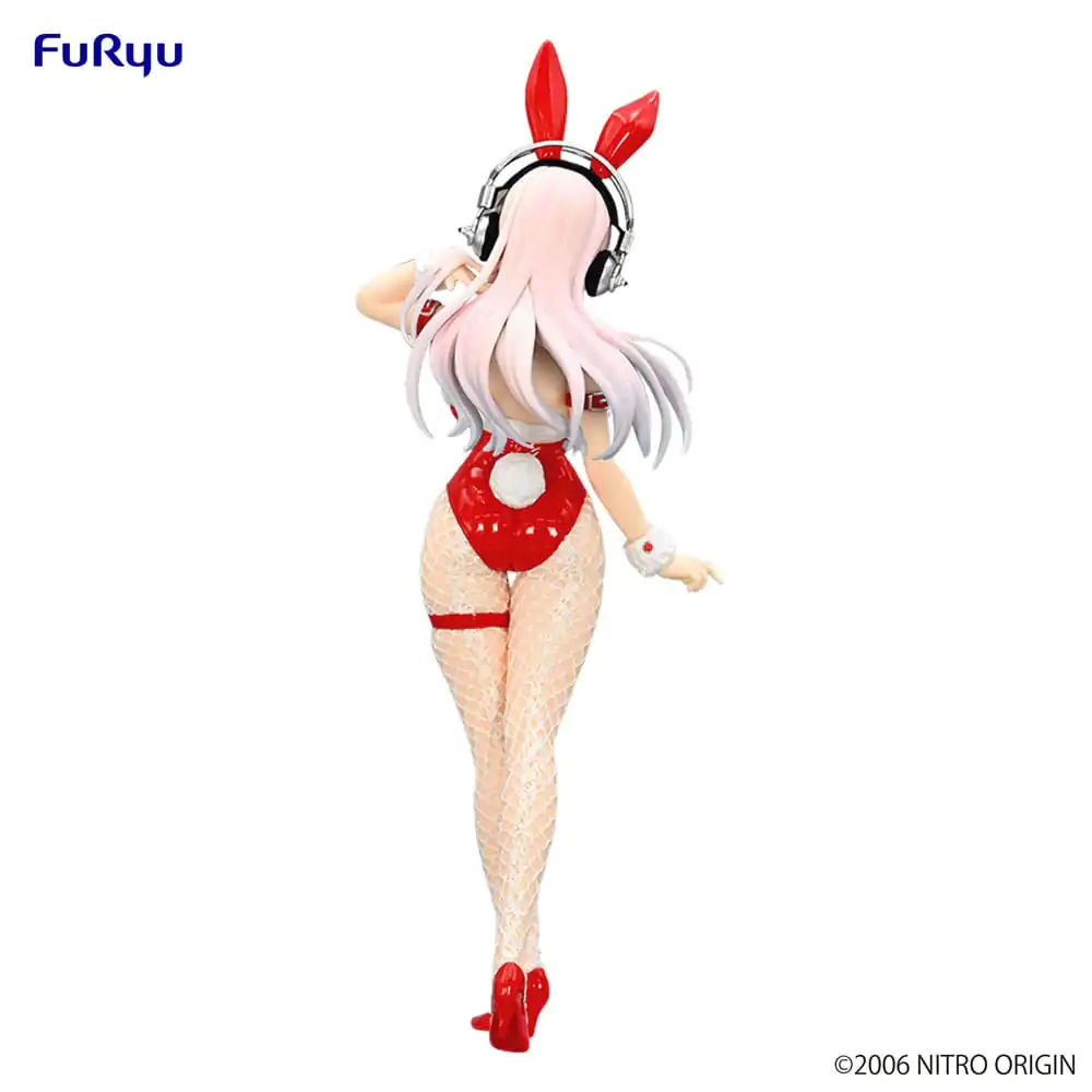 Super Sonico BiCute Bunnies PVC Socha Červená Barva Verze 30 cm fotografii produktu