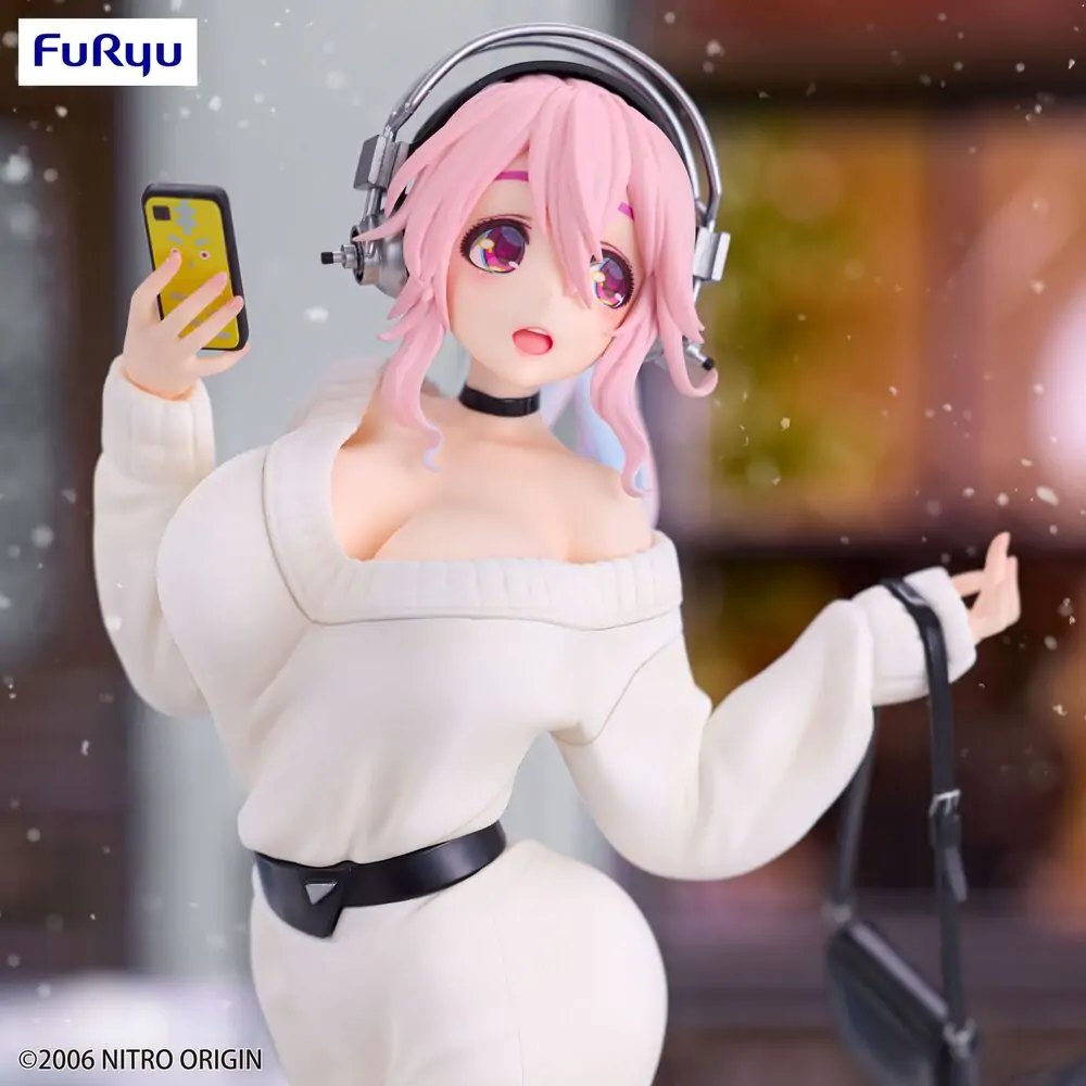 Super Sonico - Super Sonico Winter Memory Trio-Try-It figurka 21cm fotografii produktu