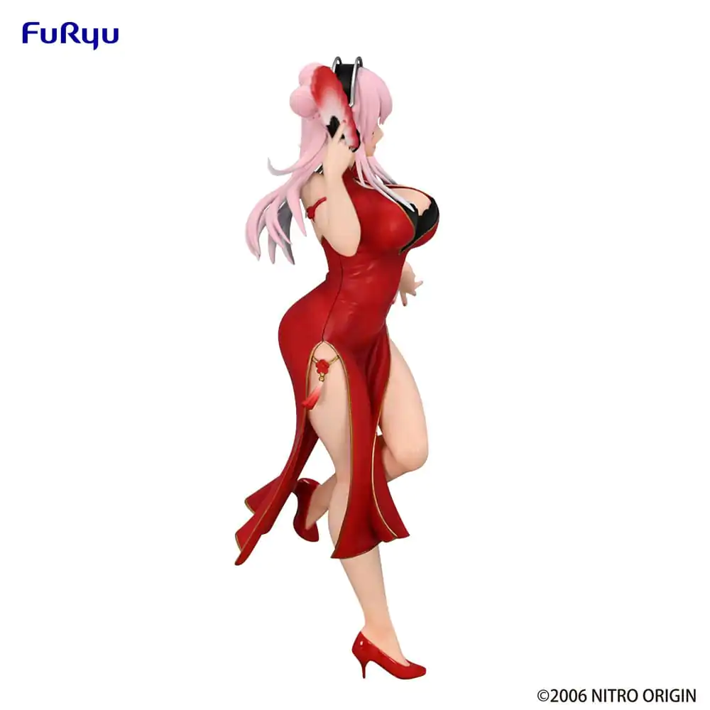 Super Sonico Trio-Try-iT PVC soška China Dress verze 21 cm fotografii produktu