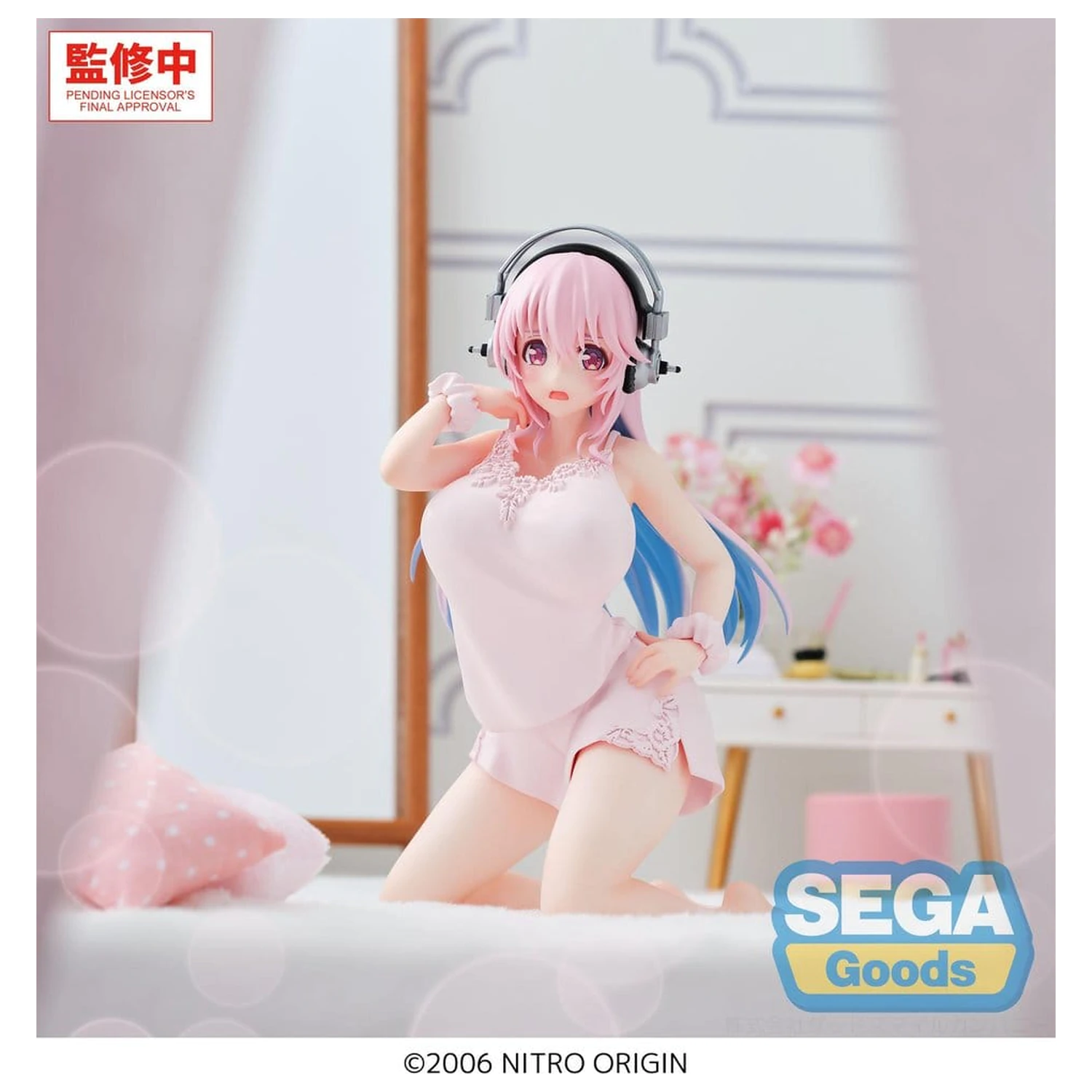 Super Sonico Yumemirize PVC Figurka Super Sonico 14 cm fotografii produktu