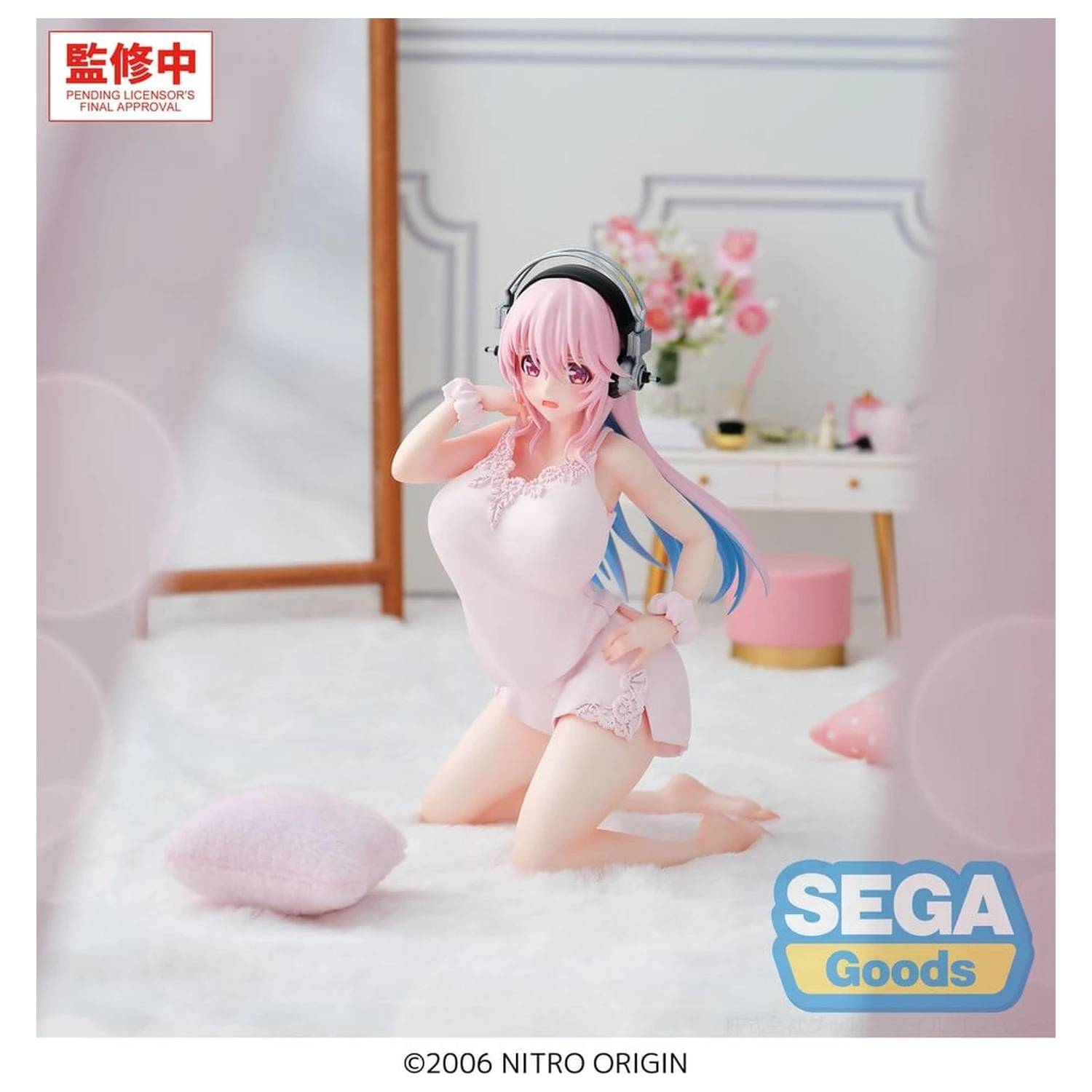 Super Sonico Yumemirize PVC Figurka Super Sonico 14 cm fotografii produktu