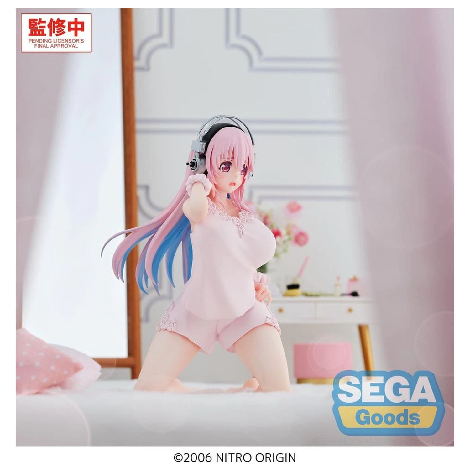 Super Sonico Yumemirize PVC Figurka Super Sonico 14 cm fotografii produktu