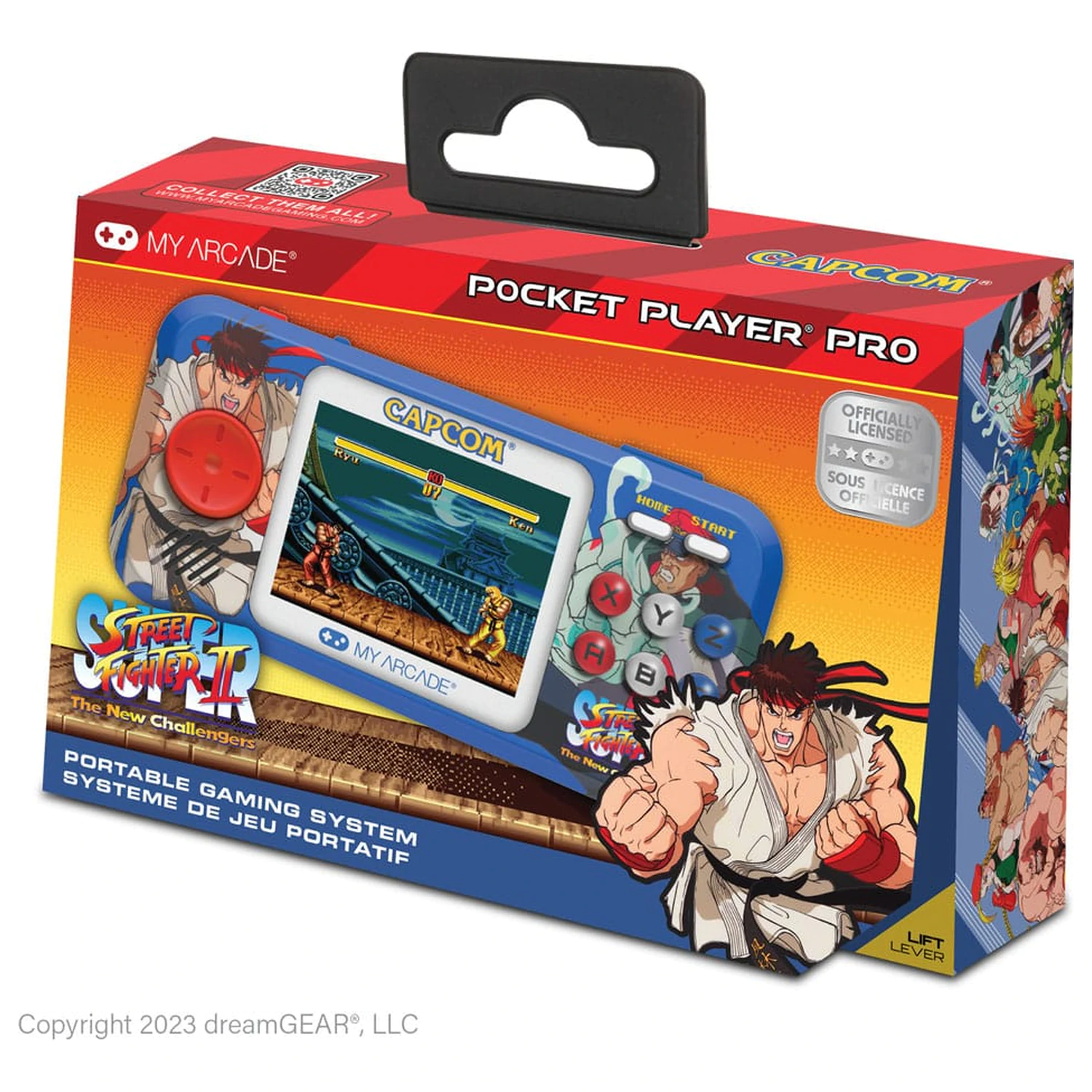 Super Street Fighter II Přenosný Herní Systém Pocket Přehrávač Pro fotografii produktu