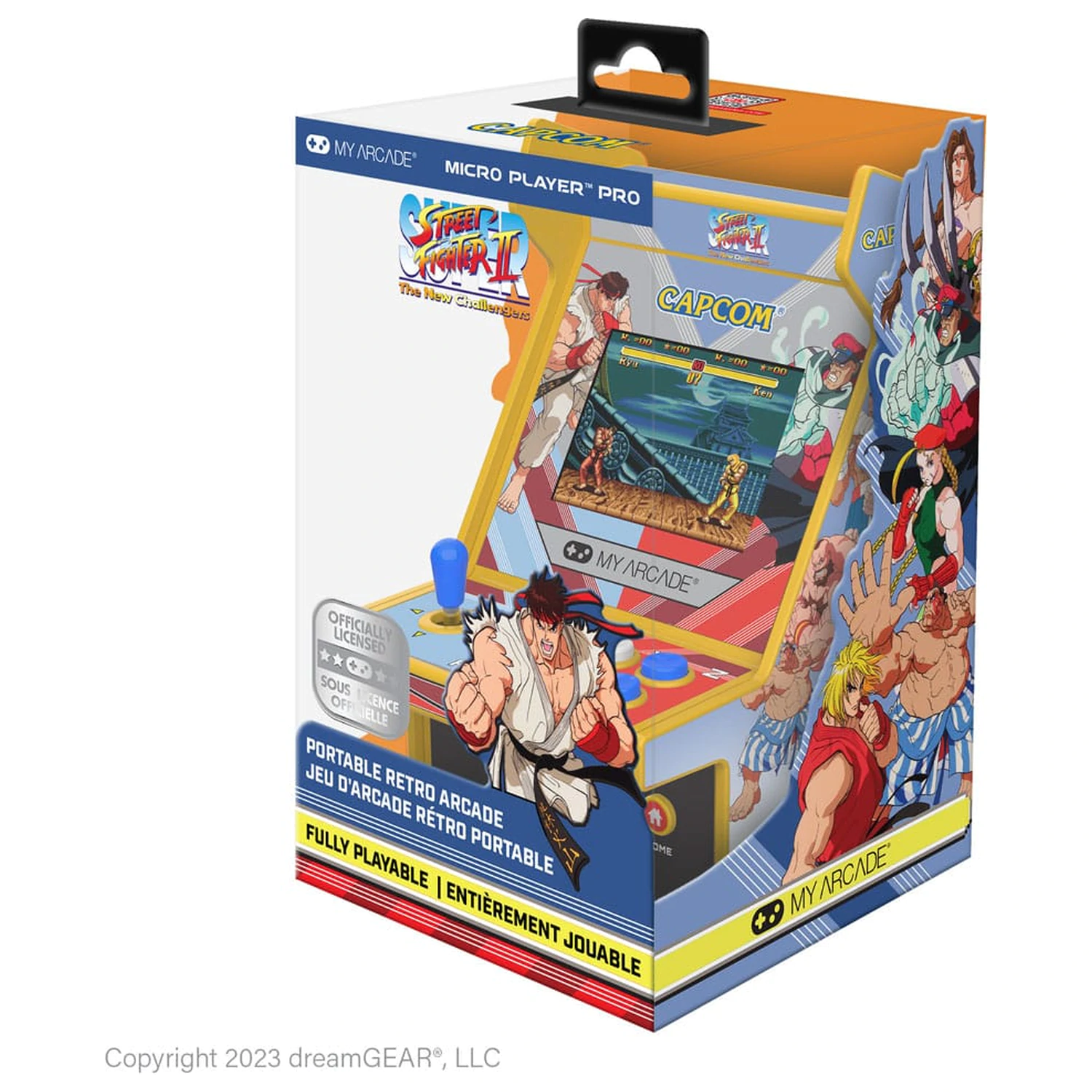 Super Street Fighter II Přenosný Retro Arkádový Mikro Přehrávač Pro fotografii produktu