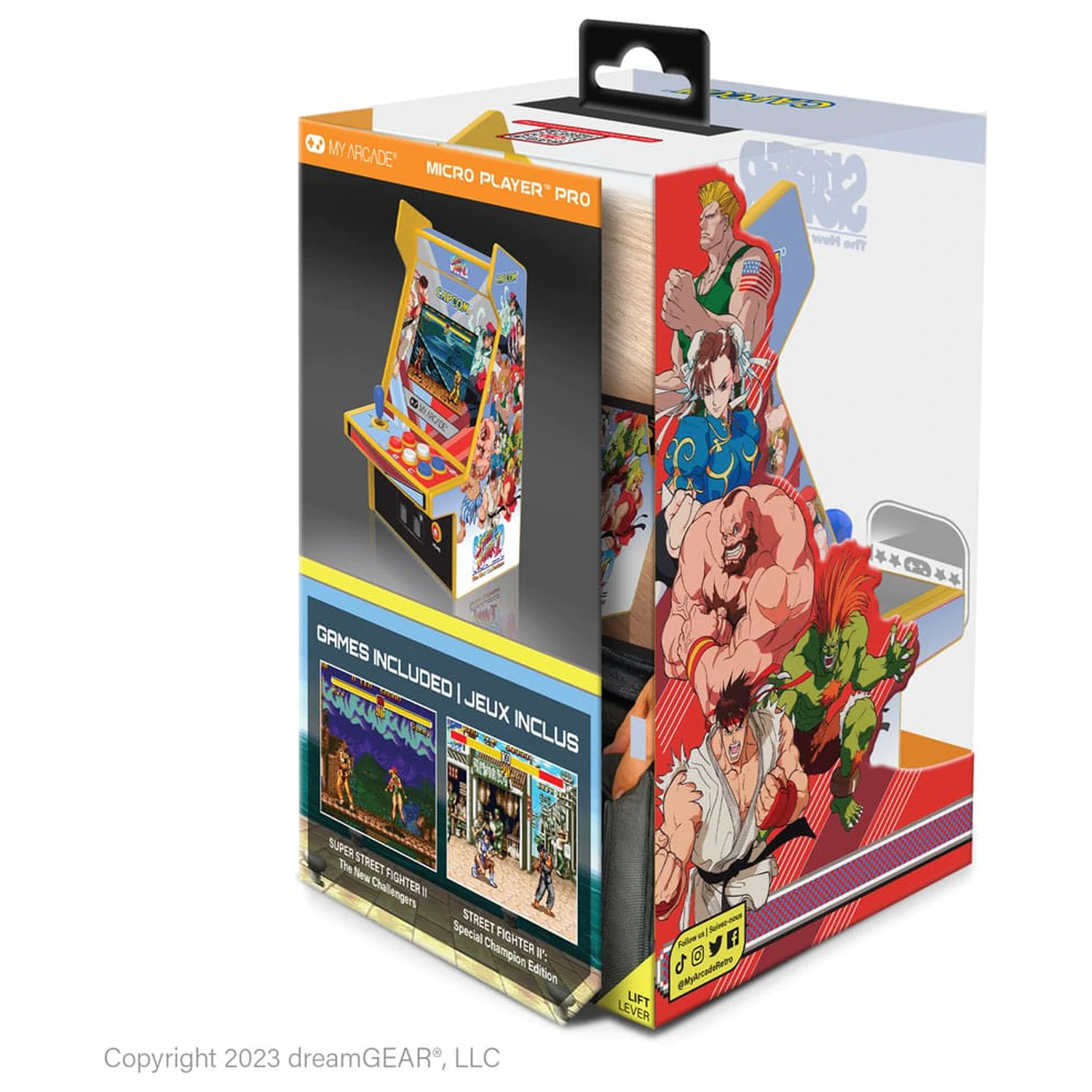 Super Street Fighter II Přenosný Retro Arkádový Mikro Přehrávač Pro fotografii produktu