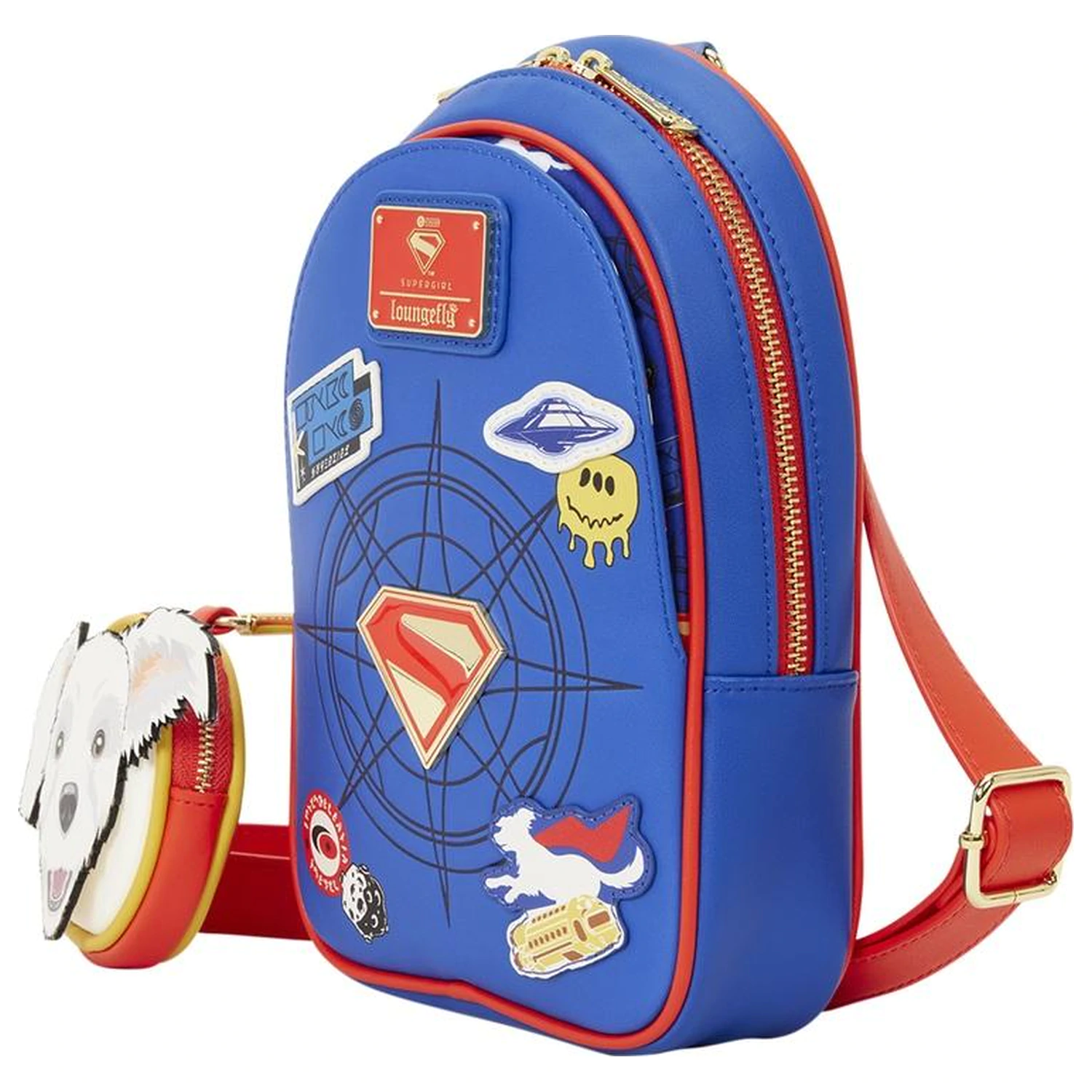 Supergirl Krypto Crossbody taška fotografii produktu