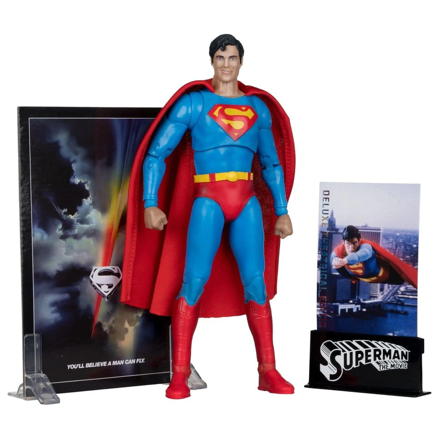 Superman (1978) DC Multiverse Deluxe Theatrical Edition Akční figurka Superman 19 cm fotografii produktu