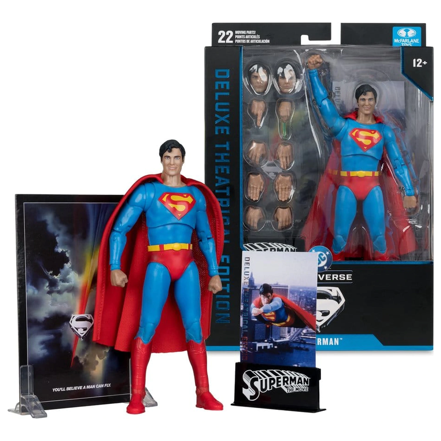 Superman (1978) DC Multiverse Deluxe Theatrical Edition Akční figurka Superman 19 cm fotografii produktu
