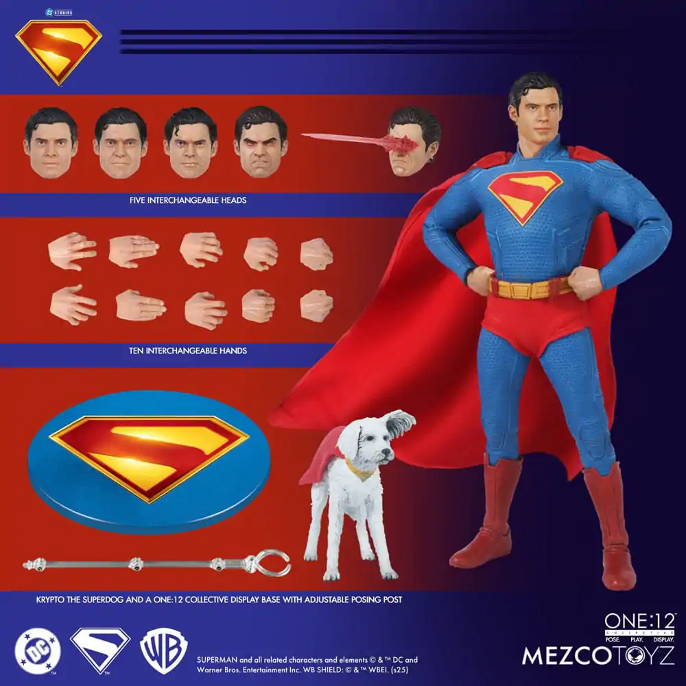 Superman (2025) akční figurka 1/12 Superman 17 cm fotografii produktu