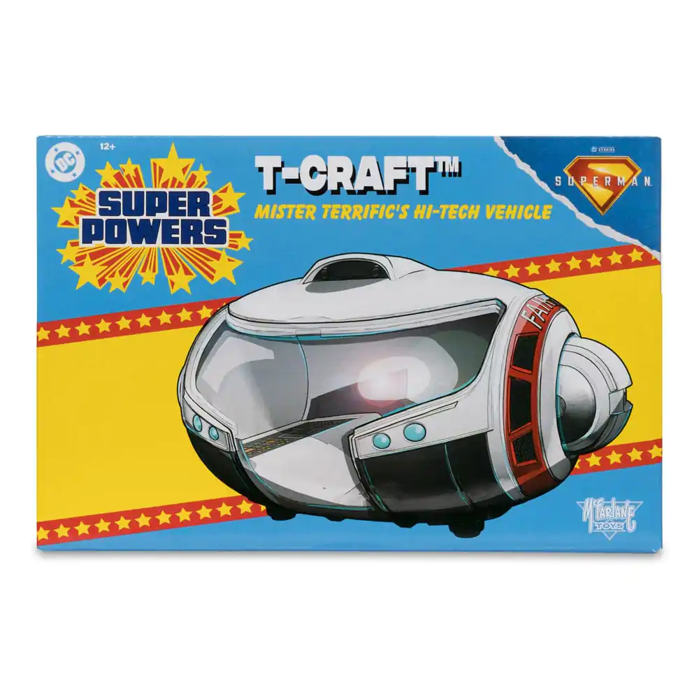 Superman (2025) DC Direct Super Powers Vehicle T-Craft 11 cm fotografii produktu