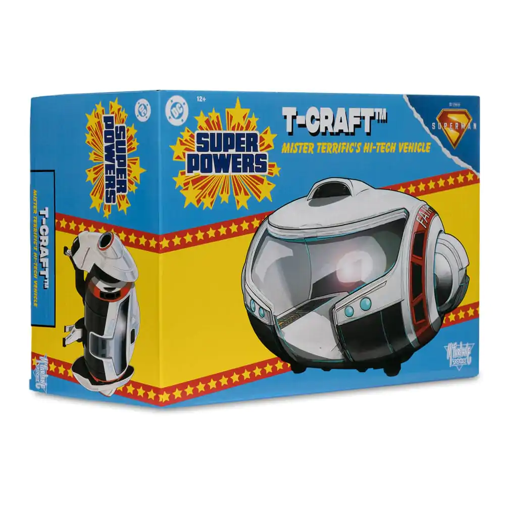 Superman (2025) DC Direct Super Powers Vehicle T-Craft 11 cm fotografii produktu
