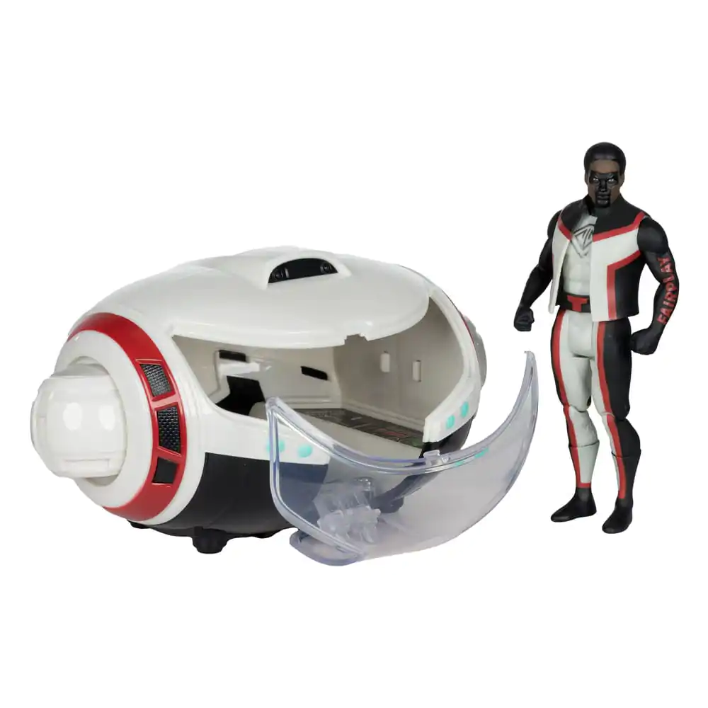 Superman (2025) DC Direct Super Powers akční figurka s vozidlem Mr. Terrific & T-Craft fotografii produktu