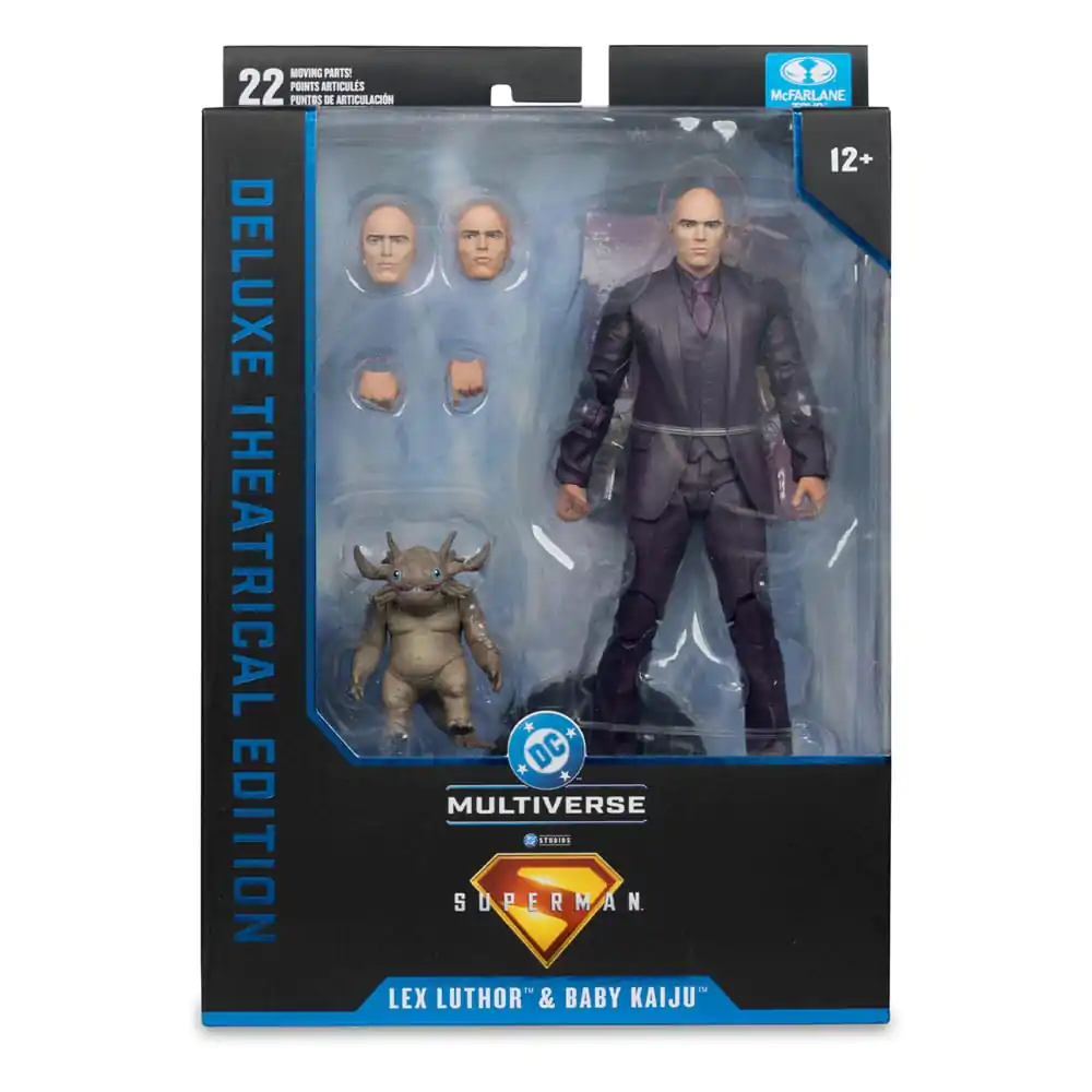 Superman (2025) DC Multiverse Deluxe Akční figurka Lex Luthor s Baby Kaiju (Deluxe Theatrical Edition) 18 cm fotografii produktu