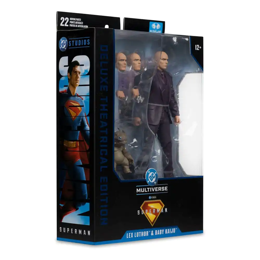 Superman (2025) DC Multiverse Deluxe Akční figurka Lex Luthor s Baby Kaiju (Deluxe Theatrical Edition) 18 cm fotografii produktu