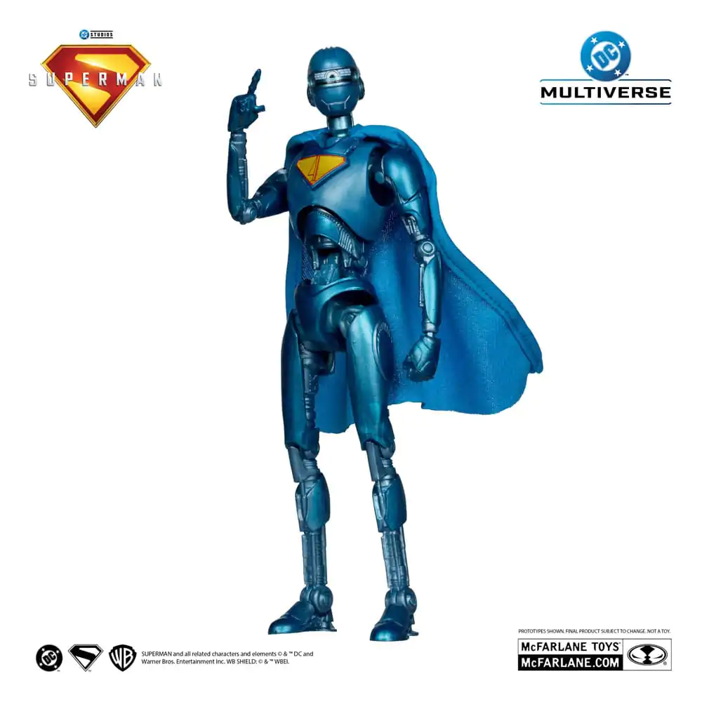 Superman (2025) DC Multiverse Deluxe Akční figurka Superman Robot (Red Platinum Edition) 18 cm fotografii produktu