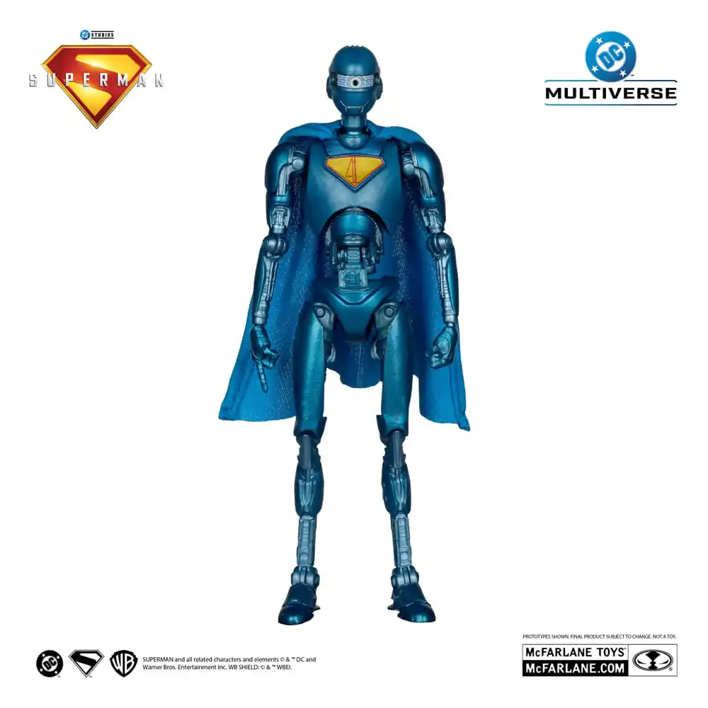 Superman (2025) DC Multiverse Deluxe Akční figurka Superman Robot (Red Platinum Edition) 18 cm fotografii produktu
