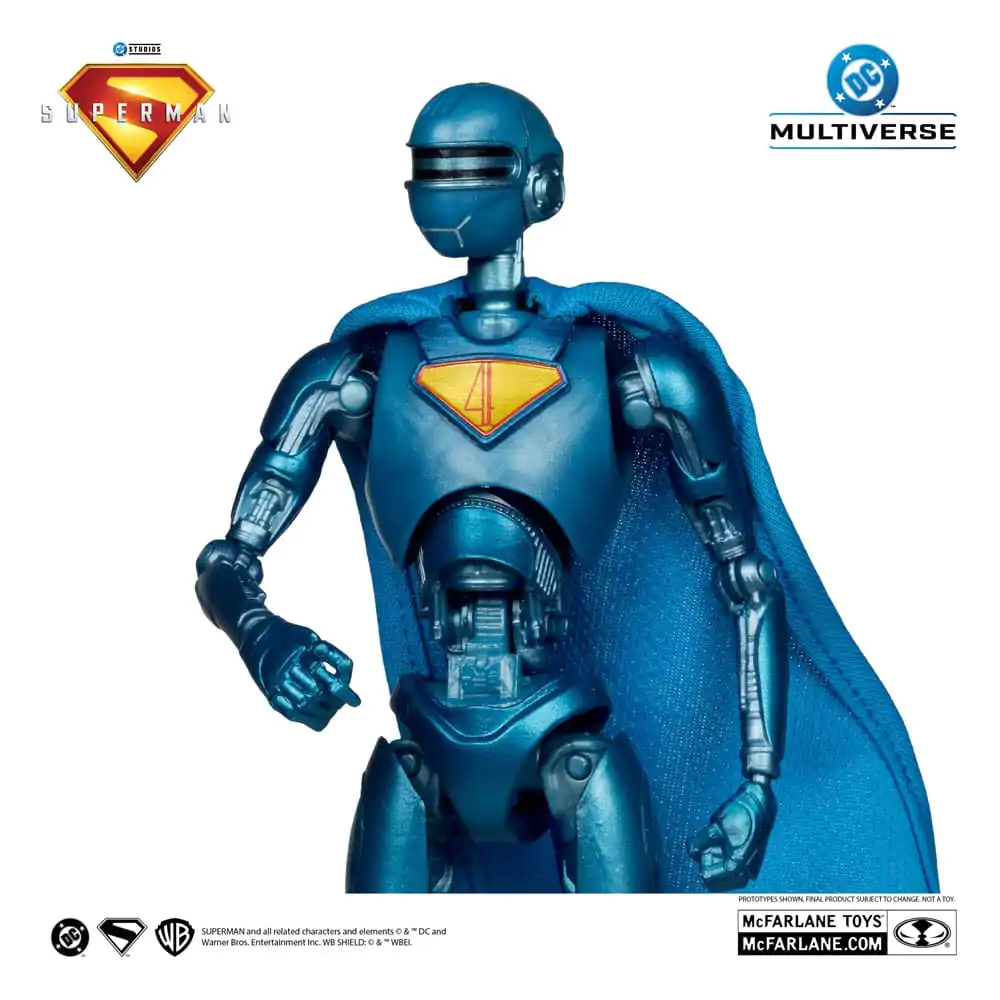 Superman (2025) DC Multiverse Deluxe Akční figurka Superman Robot (Red Platinum Edition) 18 cm fotografii produktu