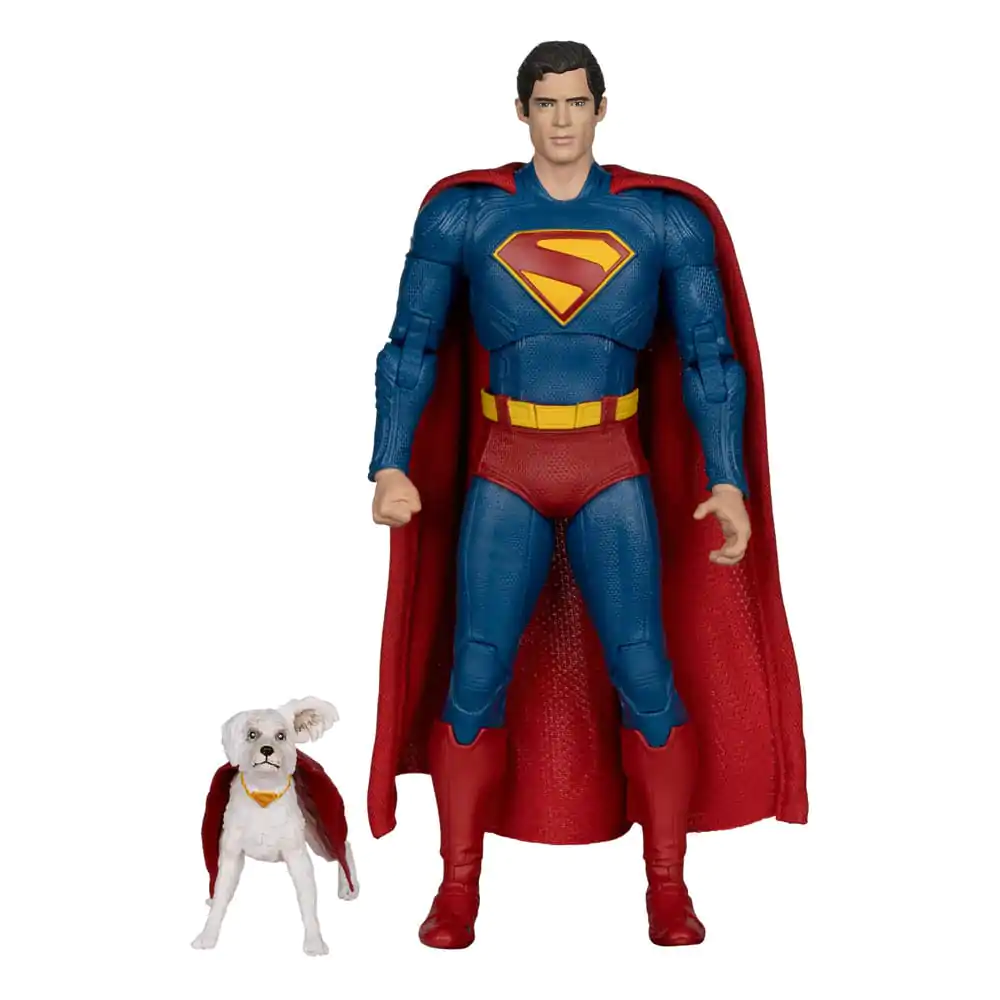 Superman (2025) DC Multiverse Deluxe akční figurka Superman s Krypto the Super Dog 18 cm fotografii produktu
