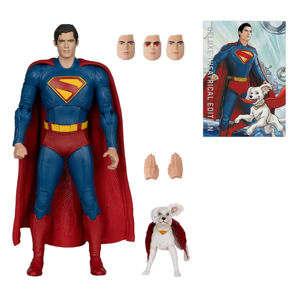Superman (2025) DC Multiverse Deluxe akční figurka Superman s Krypto the Super Dog 18 cm fotografii produktu