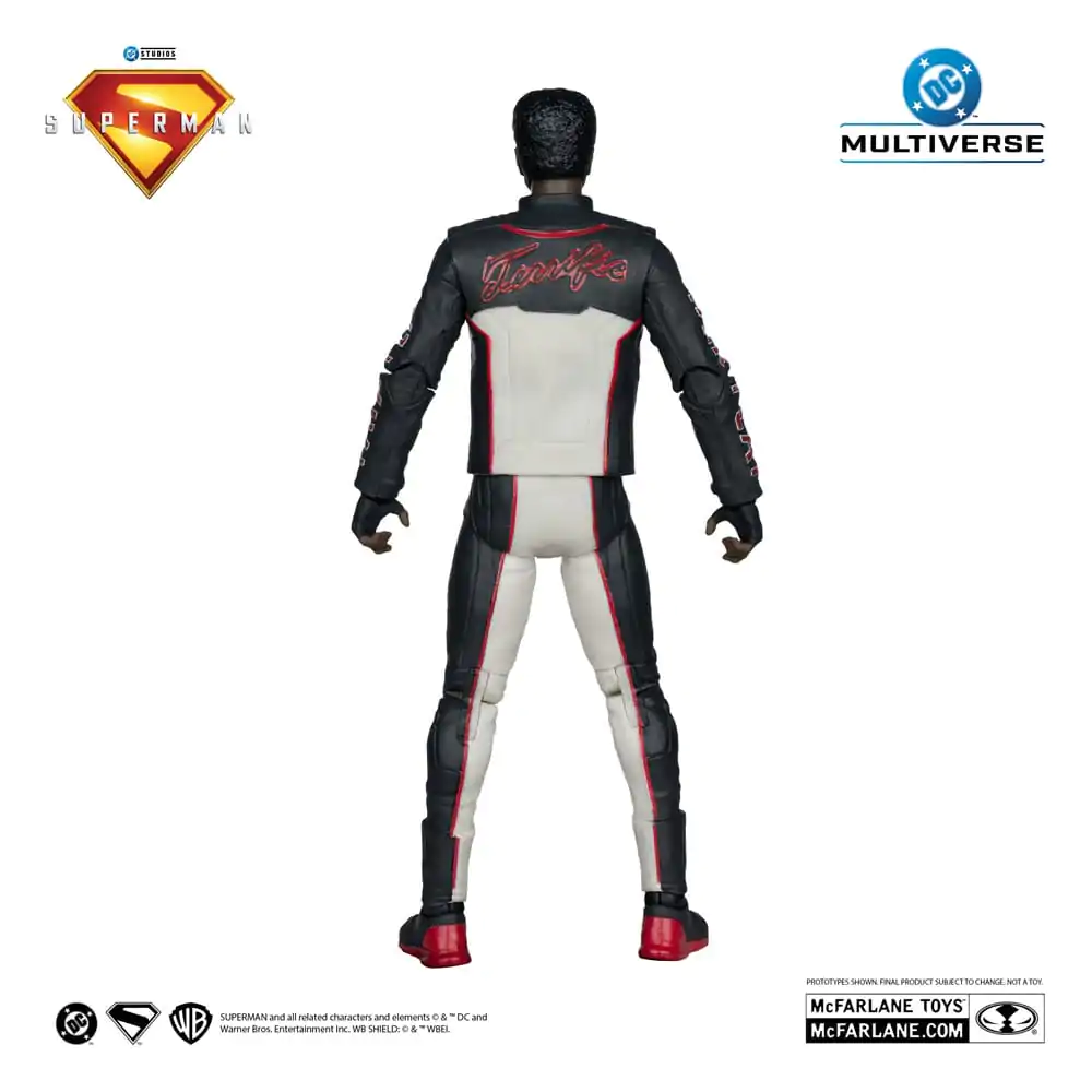 Superman (2025) DC Multiverse Deluxe Theatrical Edition akční figurka Mr. Terrific (Red Platinum Edition) 18 cm fotografii produktu