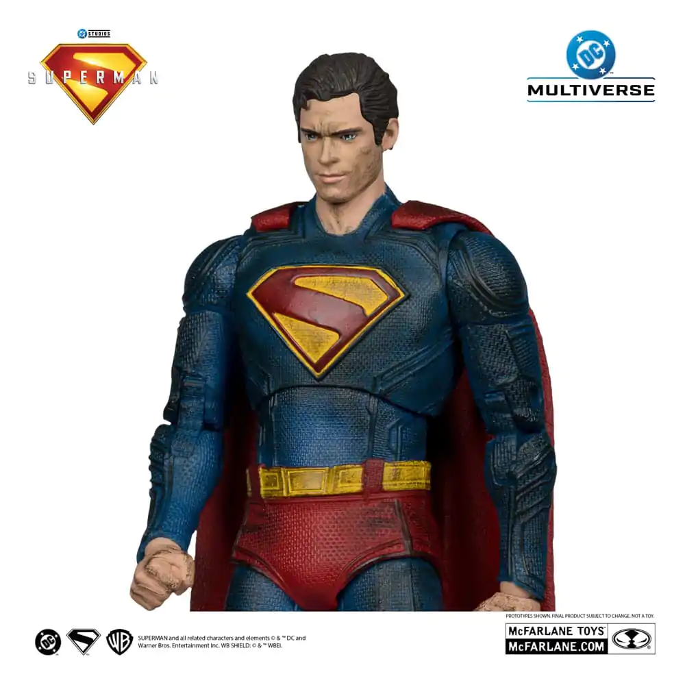 Superman (2025) DC Multiverse Akční figurka Superman (Battle Damaged) (Gold Label) 18 cm fotografii produktu