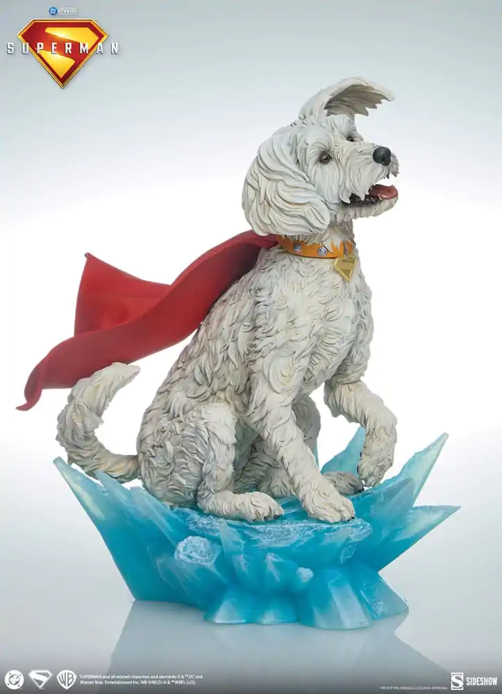 Superman (2025) Premium Format Socha Krypto 23 cm fotografii produktu