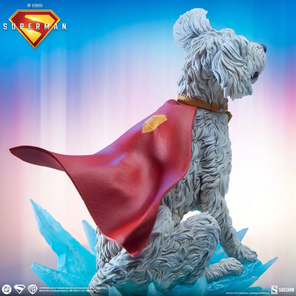 Superman (2025) Premium Format Socha Krypto 23 cm fotografii produktu