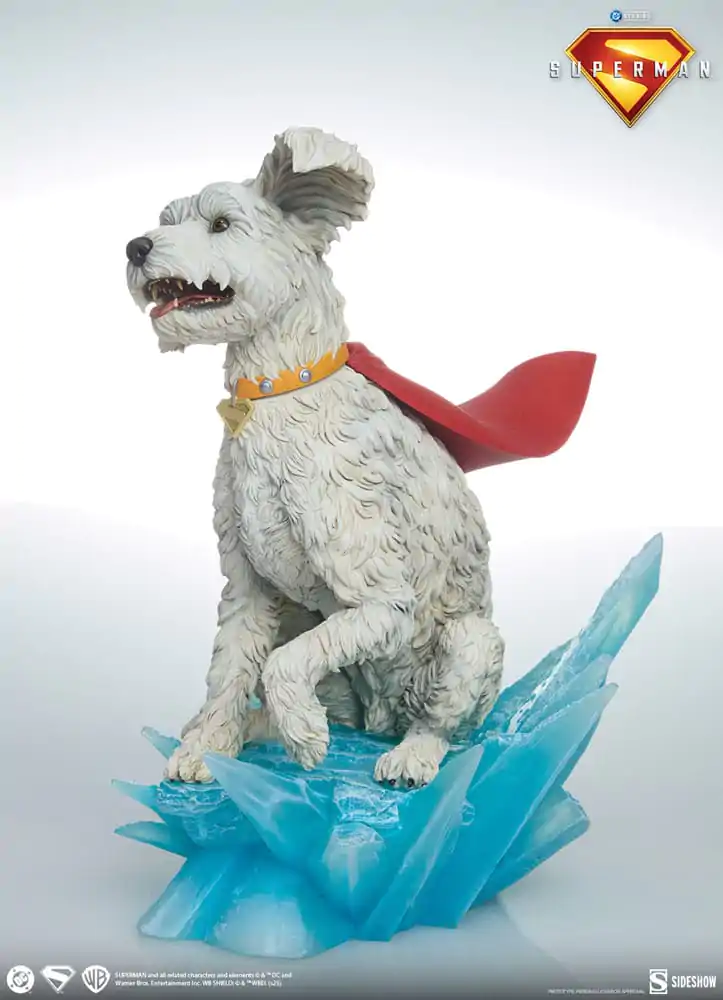 Superman (2025) Premium Format Socha Krypto 23 cm fotografii produktu