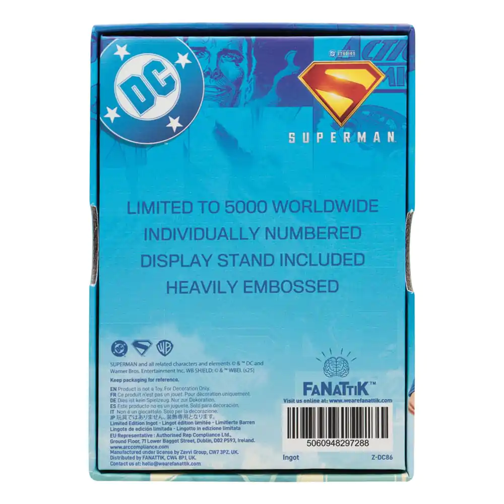Superman 2025 Slitek Last Son of Krypton Limited Edition fotografii produktu
