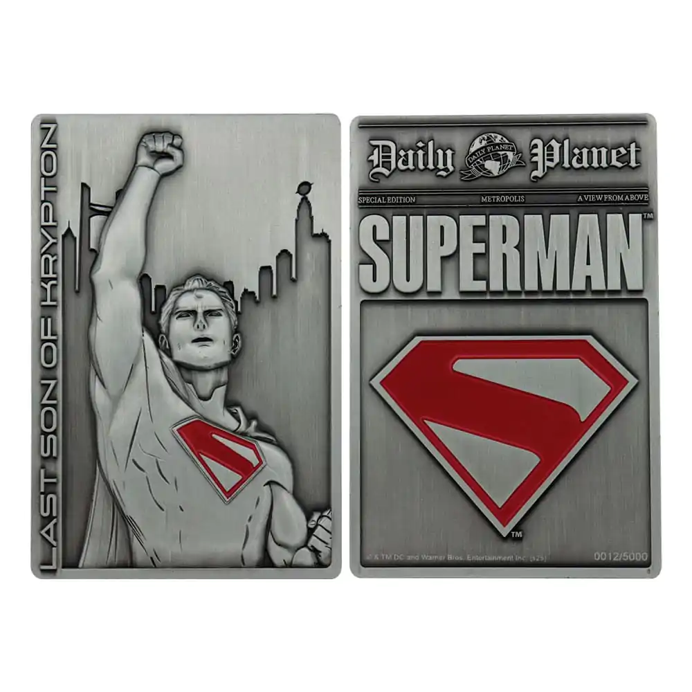 Superman 2025 Slitek Last Son of Krypton Limited Edition fotografii produktu