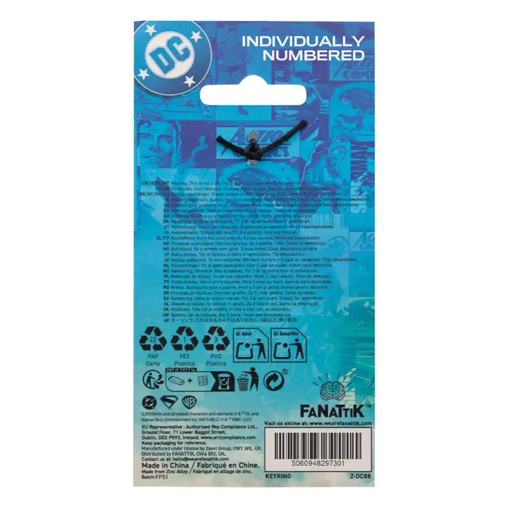 Superman 2025 klíčenka limitovaná edice fotografii produktu