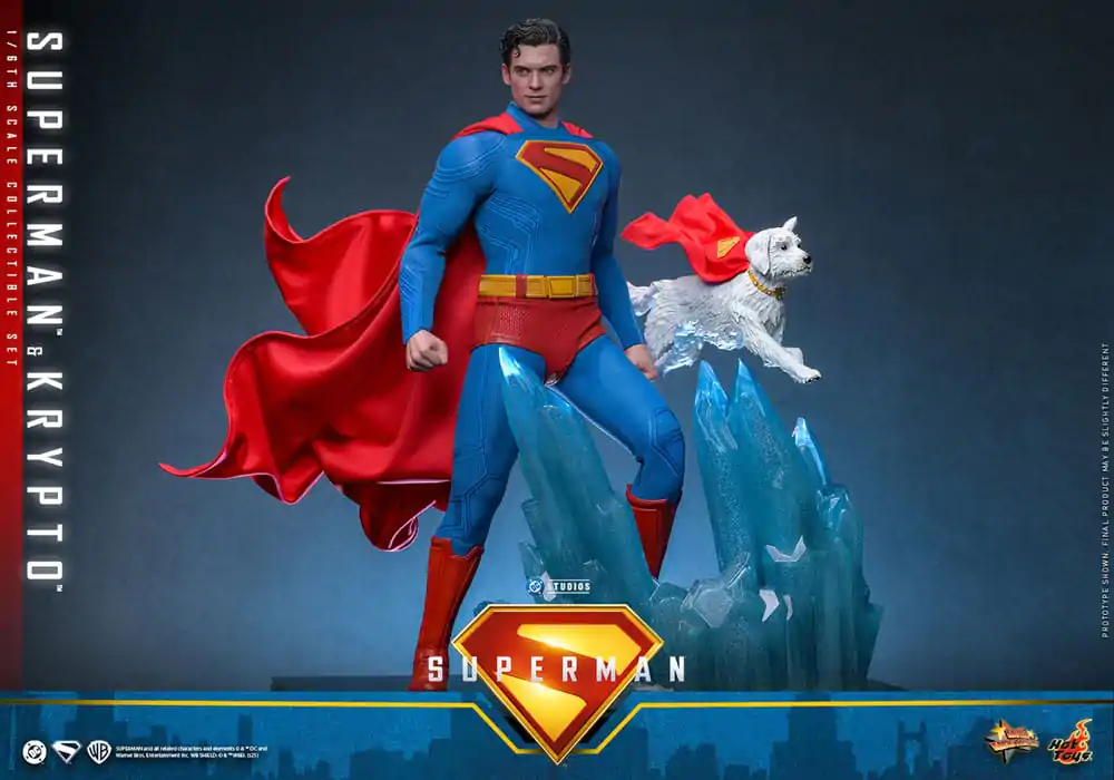 Superman (2025) Movie Masterpiece Akční figurka 1/6 Superman & Krypto 33 cm fotografii produktu