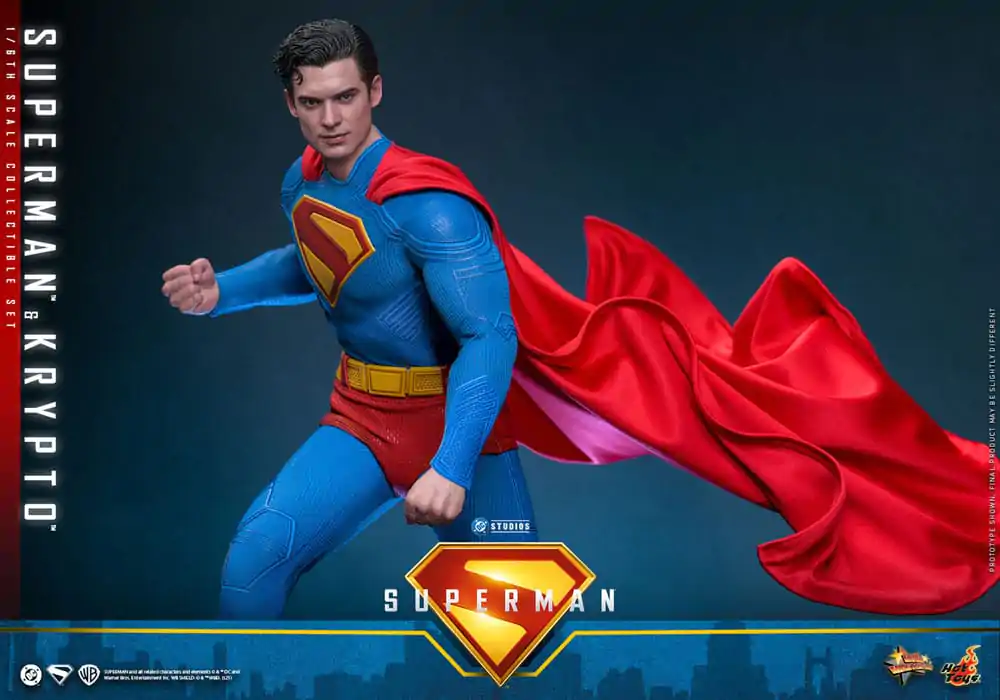 Superman (2025) Movie Masterpiece Akční figurka 1/6 Superman & Krypto 33 cm fotografii produktu