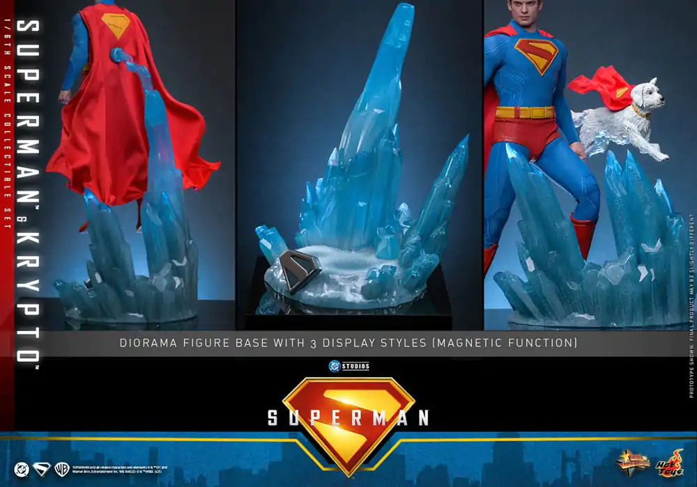 Superman (2025) Movie Masterpiece Akční figurka 1/6 Superman & Krypto 33 cm fotografii produktu