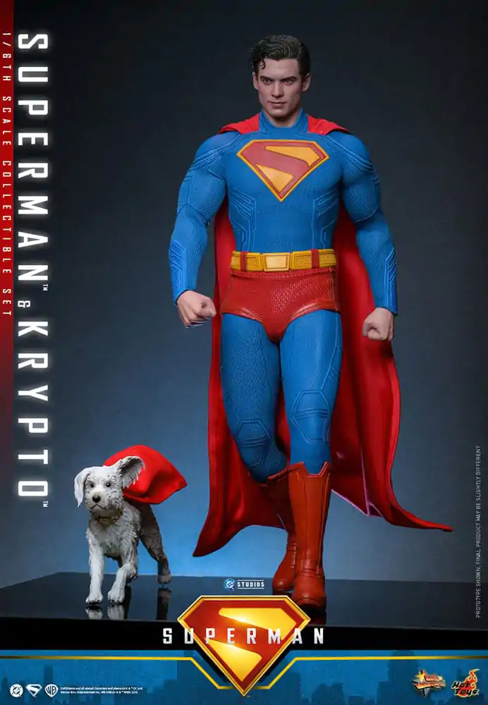 Superman (2025) Movie Masterpiece Akční figurka 1/6 Superman & Krypto 33 cm fotografii produktu