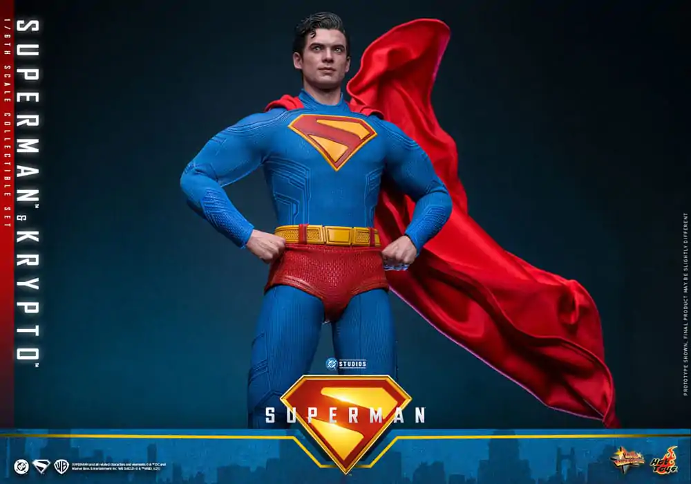 Superman (2025) Movie Masterpiece Akční figurka 1/6 Superman & Krypto 33 cm fotografii produktu